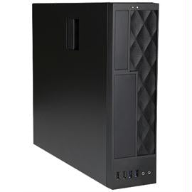 In-Win Case CE052.FH300TB3 mini-ATX Slim Desktop Black 300W 1-1-(1) Bays USB3.0 HD AU Brown Box