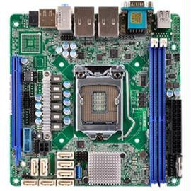 ASRock Motherboard C236 WSI Xeon E3-1200v5 C236 DDR4 SATA PCI Express D-SUB-HDMI Mini-ITX Brown Box