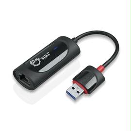 SIIG Accessory JU-NE0611-S2 SuperSpeed USB 3.0 Gigabit LAN Adapter Black