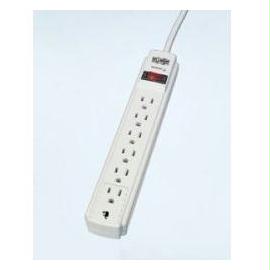 Tripp Lite Surge Suppressor  6-Outlet 6-Feet Cord 120V 15A 720 Joules Gray