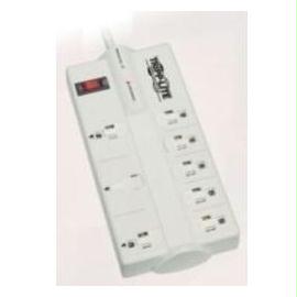 Tripp Lite Surge Suppressor TLP808 8-Outlet 8-feet Cord 1900 Joule Gray