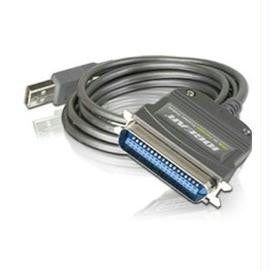 IOGEAR USB to Parallel Adapter GUC1284B USB to IEEE-1284 Bi-directional Printer Cable