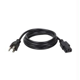 Tripp Lite Power Cord 10A 125V NEMA 5-15P to IEC-320-C13 6ft Black