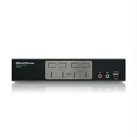 IOGEAR GCS1804 4 Port KVMP Switch with USB 2.0 Hub and Audio