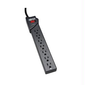 Tripp Lite Surge Suppressor TLP712B Surge 7 x outlet 4 x Transformers) 12feet Cord 1080 Joules Black