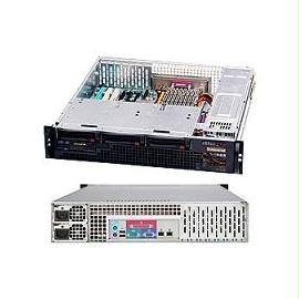 Supermicro Case Rackmount 2U Short Depth Chassis Redundant PSU 700W Low Profile Rear I-O Front4SATA-SAS