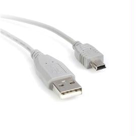 StarTech Cable USB2HABM1 1 feet Mini USB 2.0 Cable A to Mini B