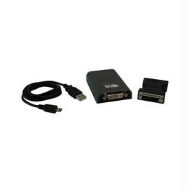 Tripp Lite Accessory U244-001-R USB 2.0 to VGA-DVI-I Adapter