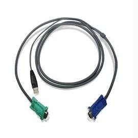 IOGEAR Cable G2L5202U USB KVM Cable 6Ft 15Pin HDB Male Bare